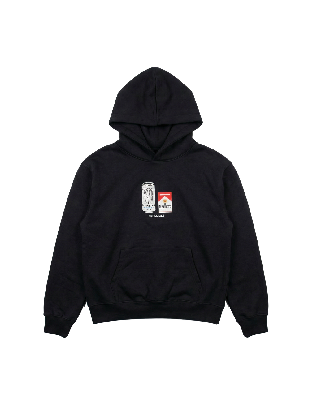 Breakfast Hoodie Black